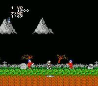 Ghosts n Goblins sur Nintendo Nes